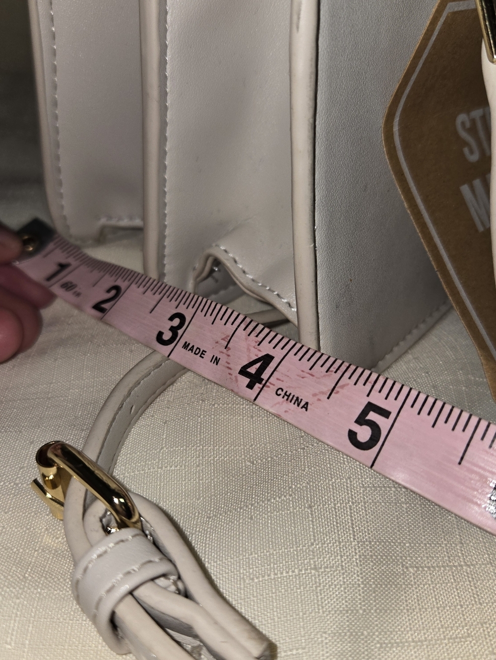 New! Steve Madden Bgenna Purse In Chalk (Would Call It Taupe) - Picture 7 of 13